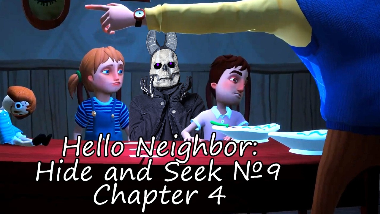 Hello New Chapter БРАТИК ОЧЕНЬ ЗОЛ! Hello Neighbor: Hide and Seek №9 Chapter 4 - YouTube