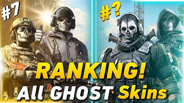 BEST GHOST SKINS EVER | ALL GHOST SKINS RANKING COD MOBILE