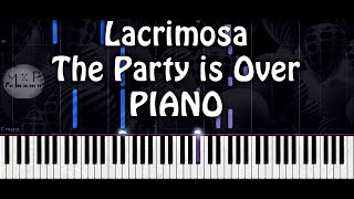 Lacrimosa - The party is over Piano Cover