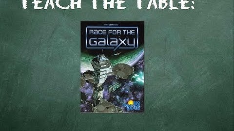How to play Race For The Galaxy