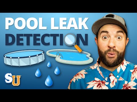 POOL LEAK DETECTION: How to Patch a Liner | Swim University