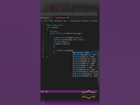 Program to find buzz number|Number Based Prpgrams |Java |Basic Coding ...