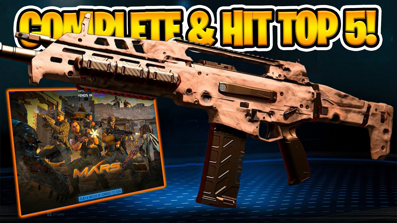 Как ВЫИГРАТЬ СОБЫТИЕ «МАРС» в BO7! (БЕСПЛАТНЫЙ АНИМИРОВАННЫЙ КАМУФЛЯЖ)