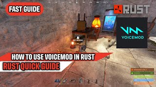 [Rust] How to Switch to Voicemod Mic and Use Voice Changer / Soundboard Quick Guide