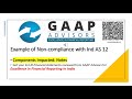 Video #14 - Example of Non-compliance with Ind AS 12