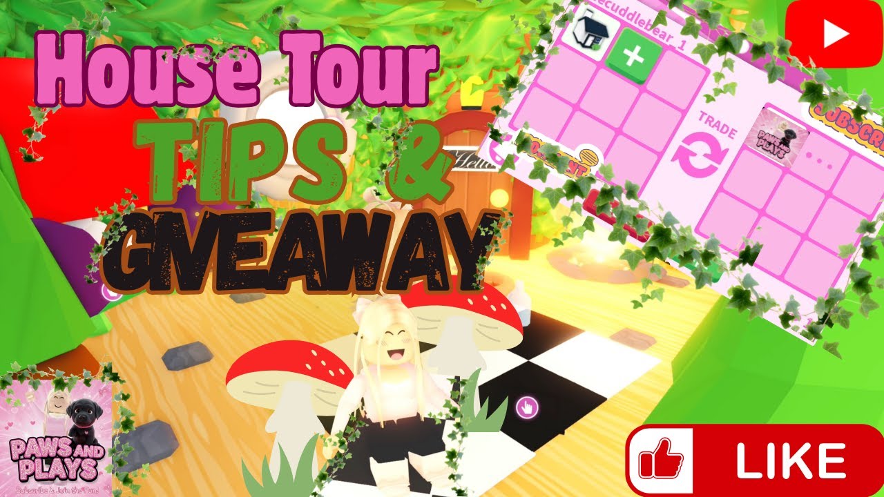 🌿 Aesthetic Forest House Tour + Build Tips & TRADING! (Adopt Me)