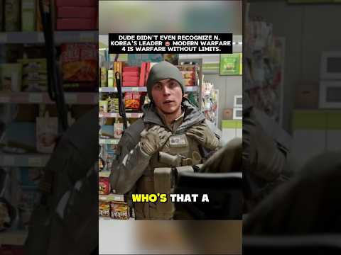 Dude didn't even recognize N. Korea's leader 😂@CallofDuty  MW4 Warfare without Limits        #Ad