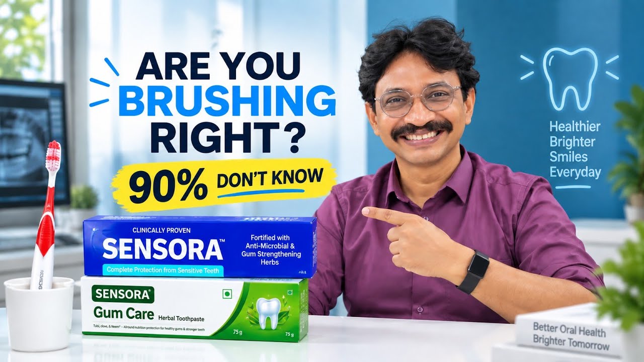 Are you brushing teeth right now??90%dont knoww..