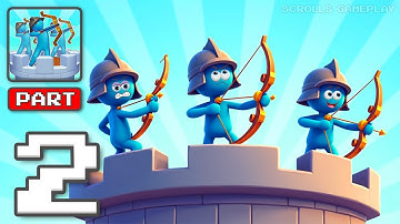 Archery Bastions - Gameplay Walkthrough Part 2 - Victory in Epic Battles (iOS, Android)