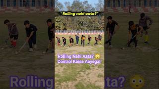 Rolling Sikh Lo 😳🏑 | Perfect Ball Control for Beginners | Shekhar Hockey #shorts