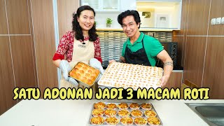 SATU ADONAN BISA JADI 3 MACAM ROTI