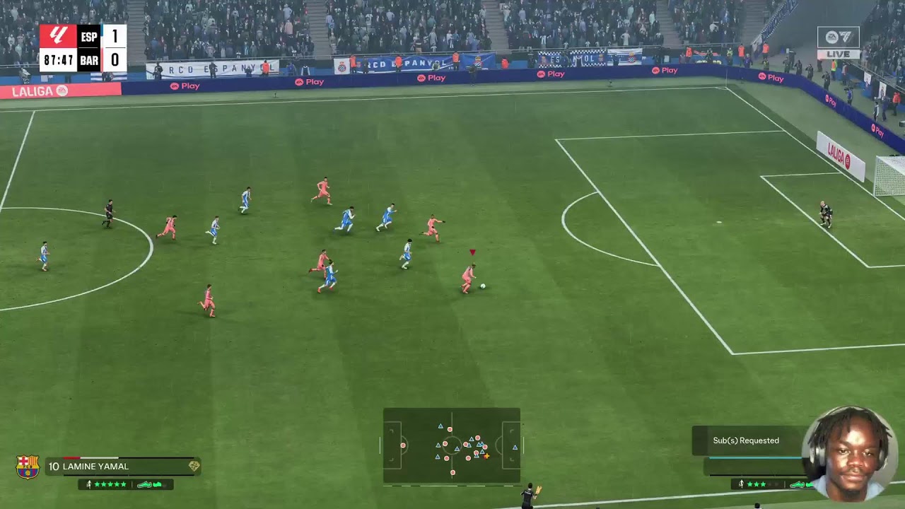 PS5 PRO LALIGA EA SPORTS CUP RCD ESPANYOL  VS BARCELONA  FC26