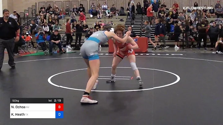 50 Kg Round Of 32 Nora Ochoa Team Nevada Vs Kather...