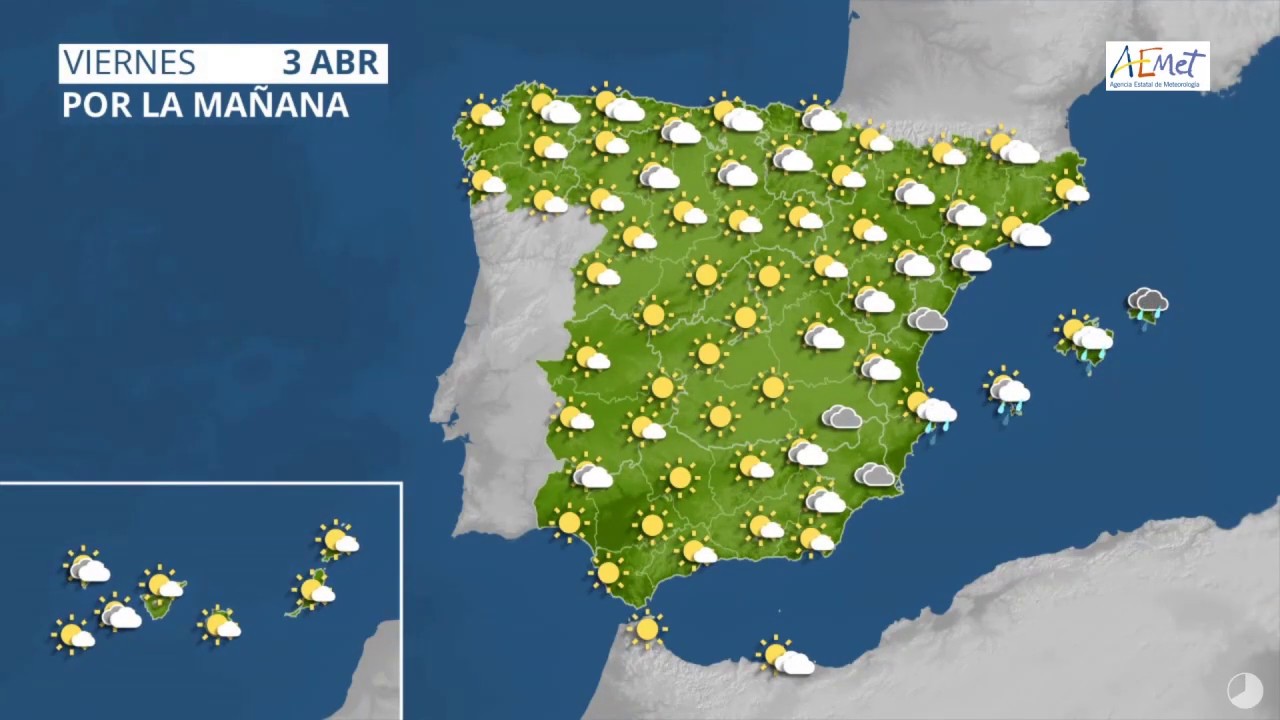 El tiempo de AEMET 02/04/2020