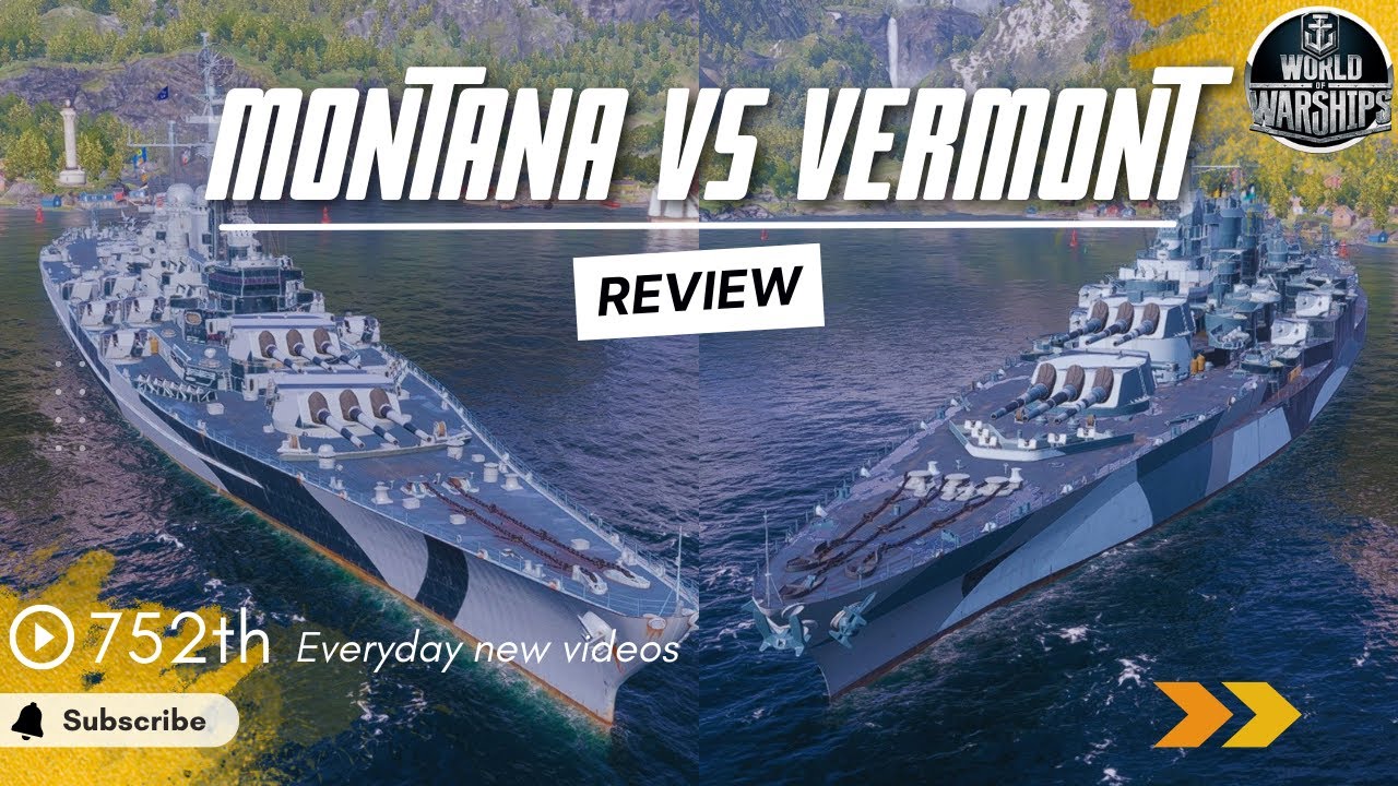 VERMONT Battleship / WoWs / World of Warships wows worldofwarships 