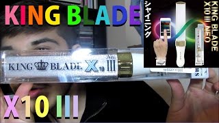 [UNBOXING] Ruifan KING BLADE X10 III (キングブレード) + Color Tuning DEMONSTRATION