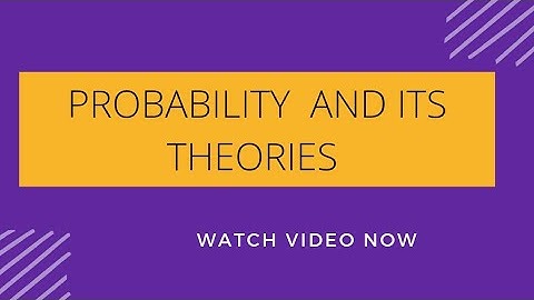Introduction of Probability and it
