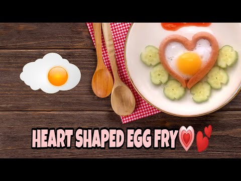 How to make a Heart Shaped Egg? ????????