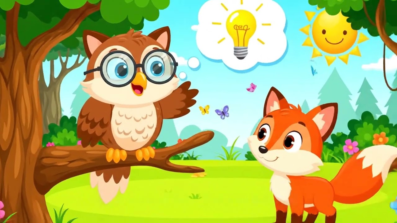 Wisdom with Owl: A Lesson for Little Friends