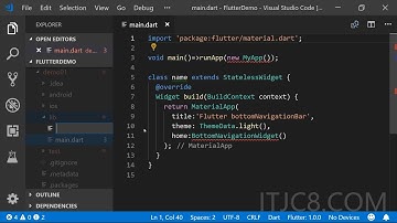【Flutter小实战20个】#1 - 节底部导航栏和切换效果的制作 1
