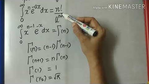 Class 12 |BM 21 | EX2.10-1,2 Business Maths | Gamma Integral