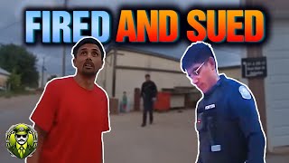 These CLUELESS Cops Will Cost Their City Millions! Corrupt Cop Gets FIRED and SUED!