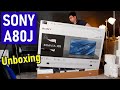 Sony A80J BRAVIA XR OLED TV Unboxing + Picture Settings