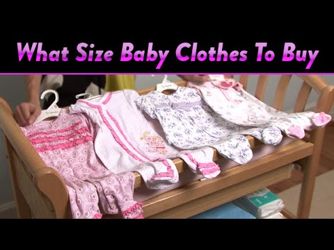 Video: How To Determine The Size Of Baby Clothes