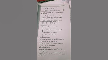 Dumb bell equation of motion using Lagrangian