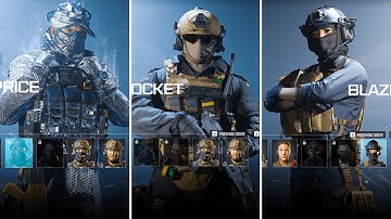 Modern Warfare 3 - All Operators & Select Animations