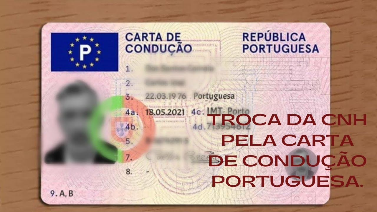 Como trocar a cnh brasileira pela carta de condu o portuguesa youtube