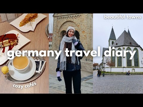 GERMANY TRAVEL VLOG | beautiful towns, cozy cafes & exploring North Rhine-Westphalia