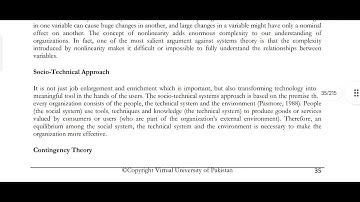 PSY510 Lecture 7 Organisational Psychology Short Lecture VU Lectures