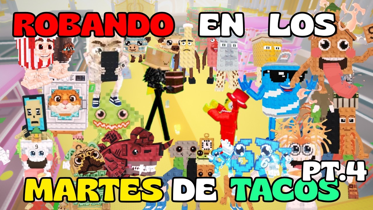 ROBANDO EN SERVIDORES PUBLICOS EN EL MARTES DE TACOS!! - PARTE 4!!
