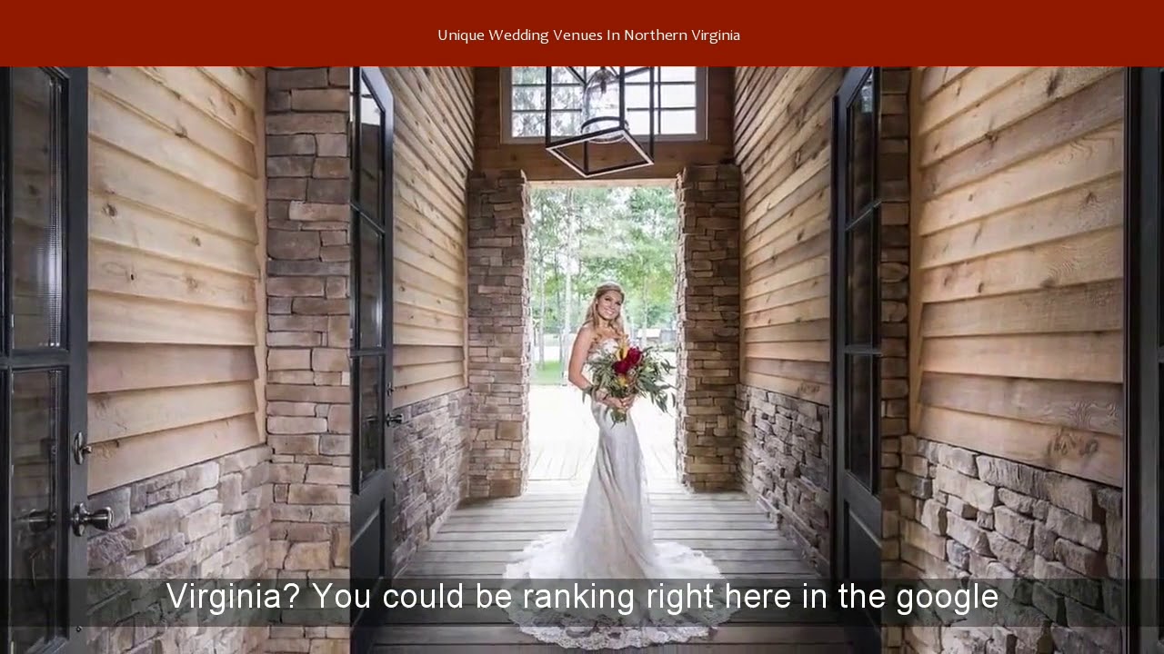 Unique Wedding Venues In Northern Virginia Youtube