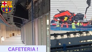 Major Camp Nou Progress: Roof On Course, Grandstand Strengthened &amp; Exterior Shines!