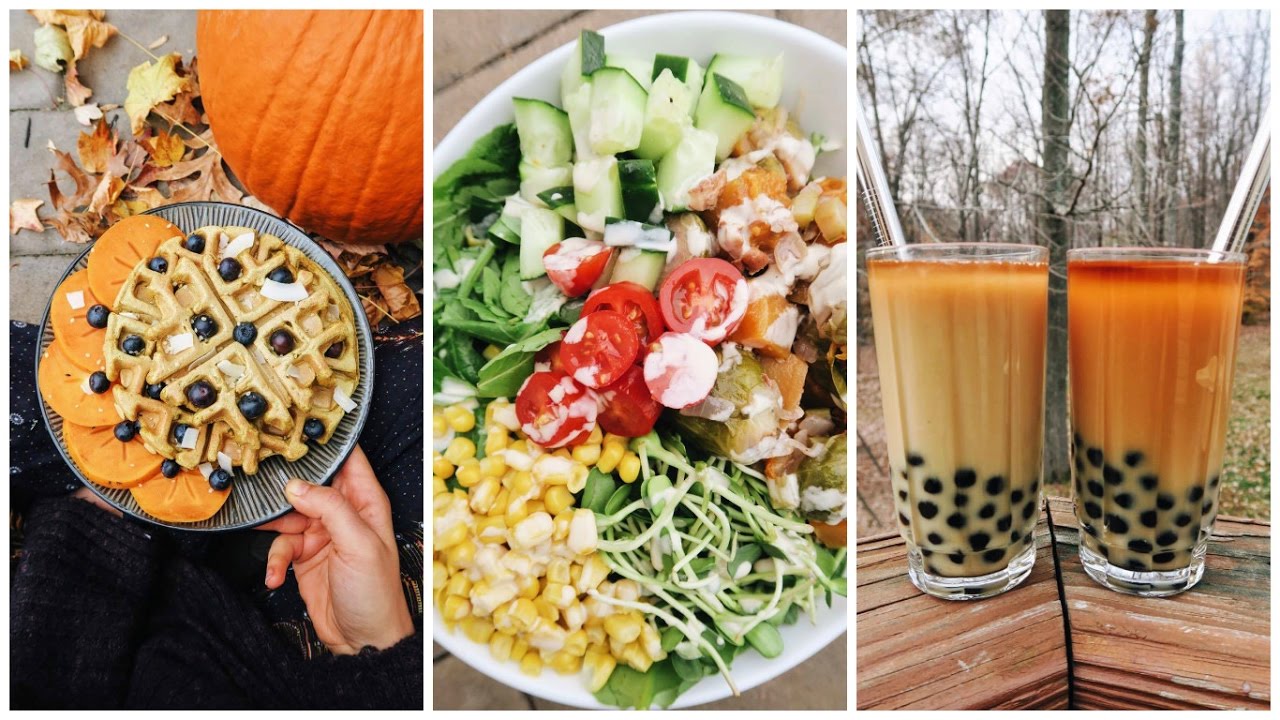 What I Eat In a Day at Home ❤ Delicious Vegan Meals