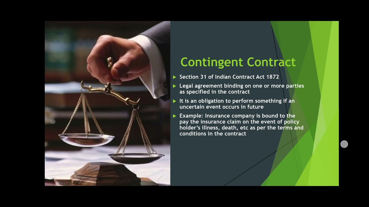 Contingent Contract