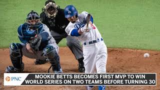 Mookie Betts Makes History In Dodgers World Series Win