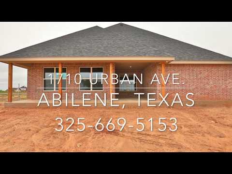 1710 Urban Ave., Abilene, TX home video tour