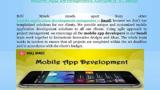 Mobile App Development company in Saudi-Brillmindz screenshot 5