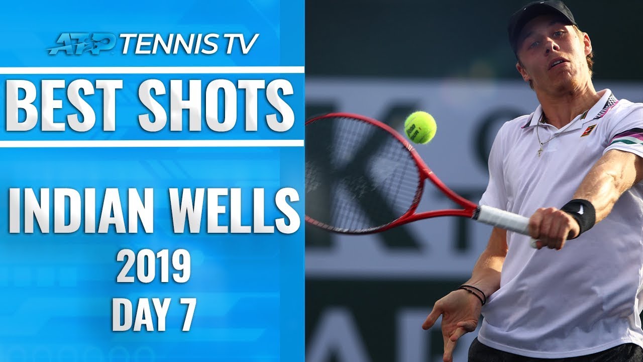 Best Shots and Rallies Indian Wells 2019 Day 7