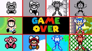 Mario & Sonic GB-GBC-GBA Bootlegs GAME OVER Screens