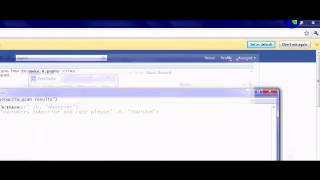 How to make a popup using notepad