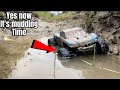 Rc car off-roading in deep water | offroad car