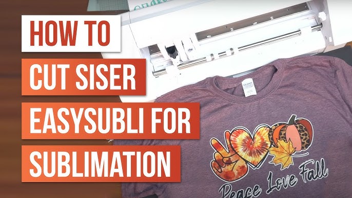 Inkjet Printable HTV vs Siser EasySubli Heat Transfer - Silhouette School