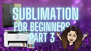 HOW TO Sublimate  Using Amazon Sublimation Blanks