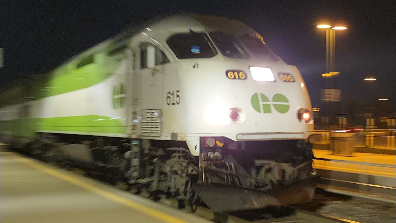 (Horn) (Equipment Move) (Mid Old Cab Car 232) GO E-1037 - 615 With 329 ...