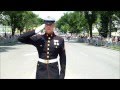 Rolling Thunder XXV   5-27-2012  |  Riders Were Saluted by Three Marines