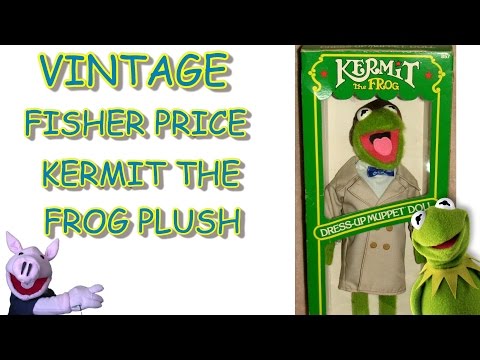 vintage-kermit-the-frog-fisher-price-plush-(toy-box)-|-sam-the-ham